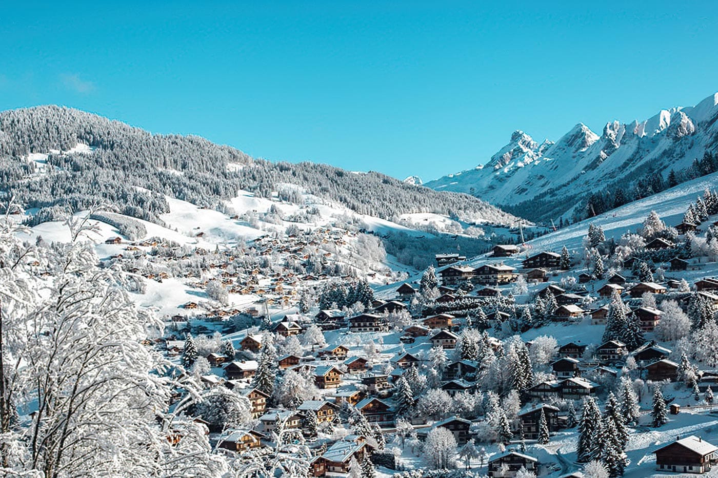 Valberg village