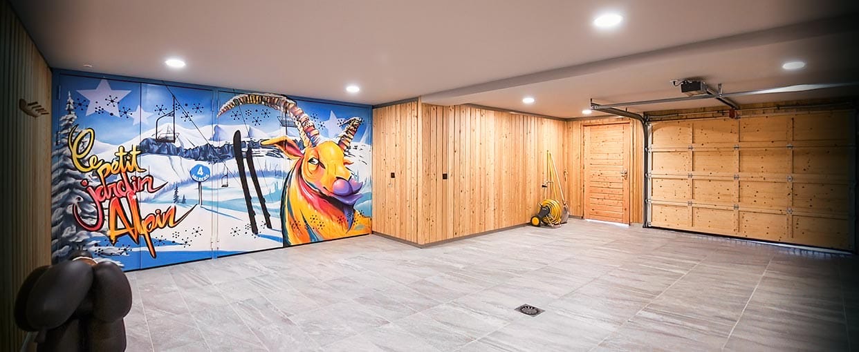 Décoration chalet Jardin Alpin — intérieur 4