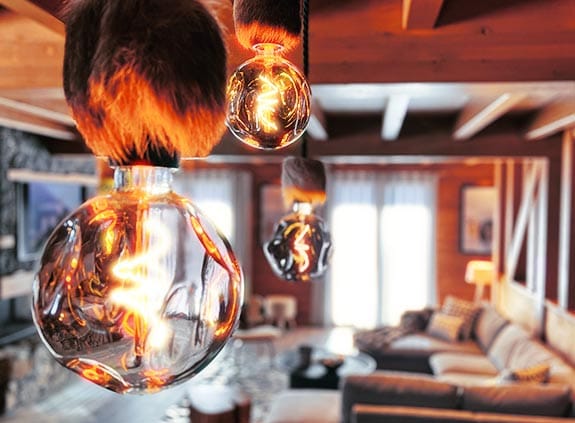 Ambiance cocooning chalet Jardin Alpin Valberg