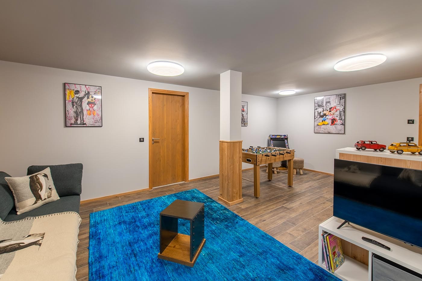 Salle de jeux chalet Jardin Alpin Valberg